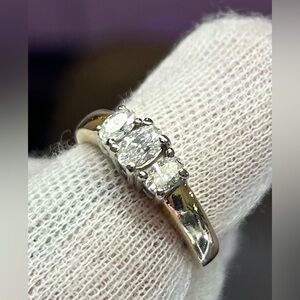 14kt Yellow Gold 1 CT Diamond Ring